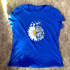 “She’s Sunshine MIXED with a LITTLE Hurricane” t-shirt.